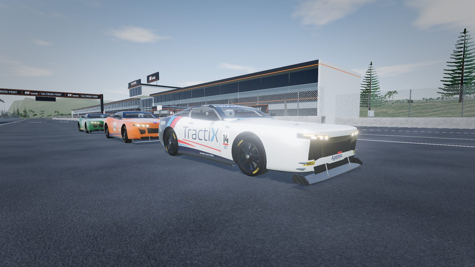 Photo mode: the Tractix livery